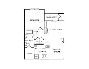 A1 04-4308 floor plan