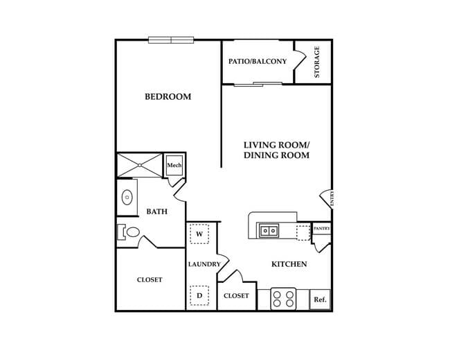 Unit 08-8310 08-8210 floor plan