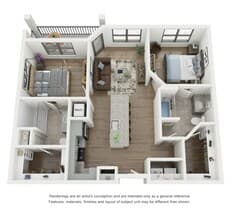 B1 2208 floor plan