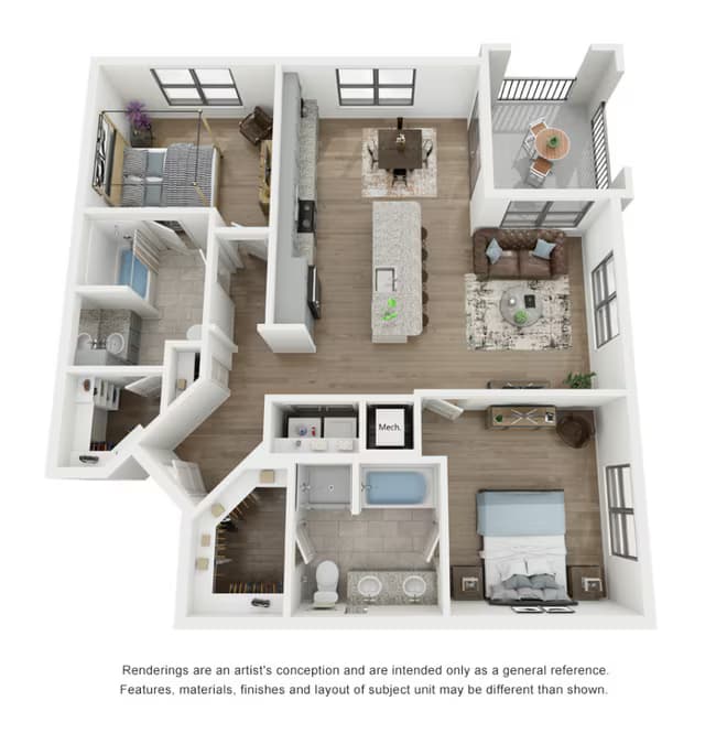 B3 2220 floor plan