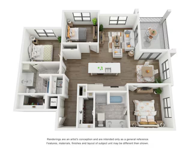 C1 1304 floor plan