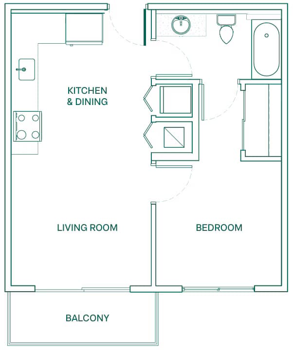 A1 E104 floor plan