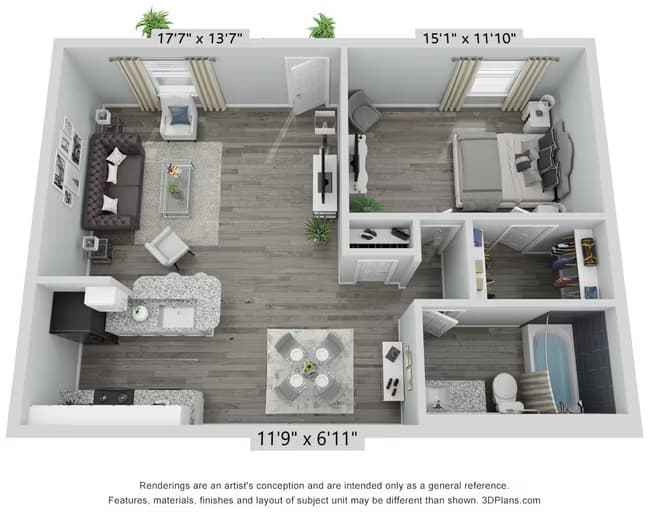 Unit 637 637 floor plan