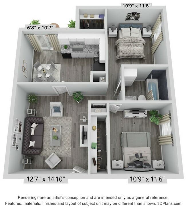 Unit 806 806 floor plan