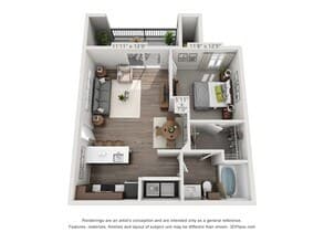 Andover Park 1A1 17-015 floor plan