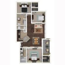 C1-1309 007-731 floor plan