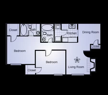Unit 1071 1071 floor plan