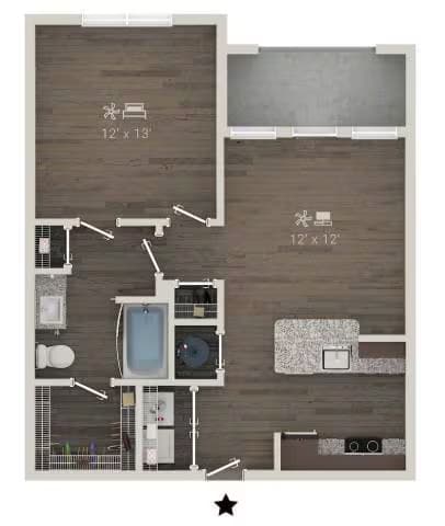 Unit 11123 11123 floor plan