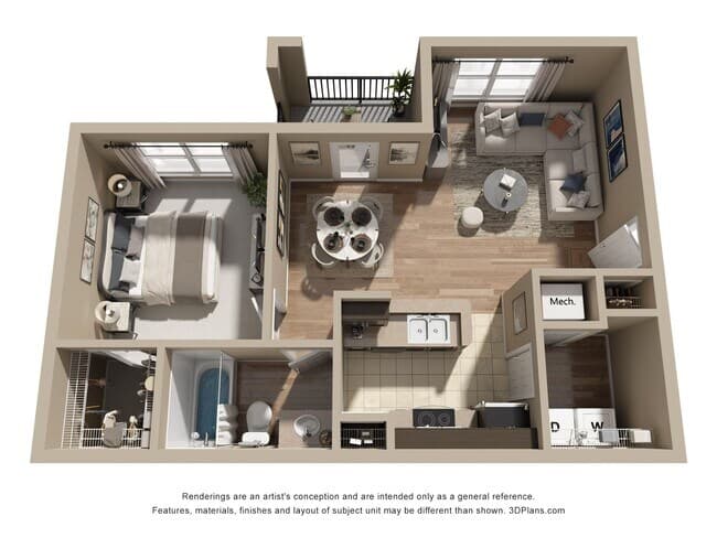 A1 0906 floor plan