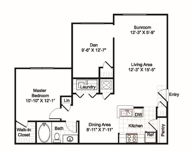 Unit 0911 0911 floor plan
