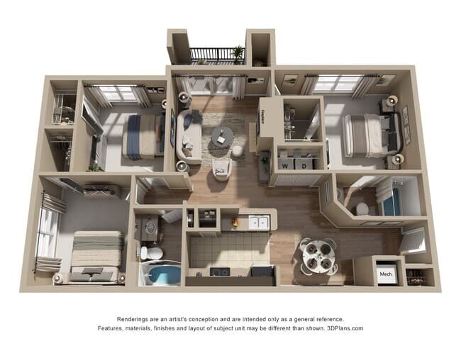 Unit 0519 0519 floor plan