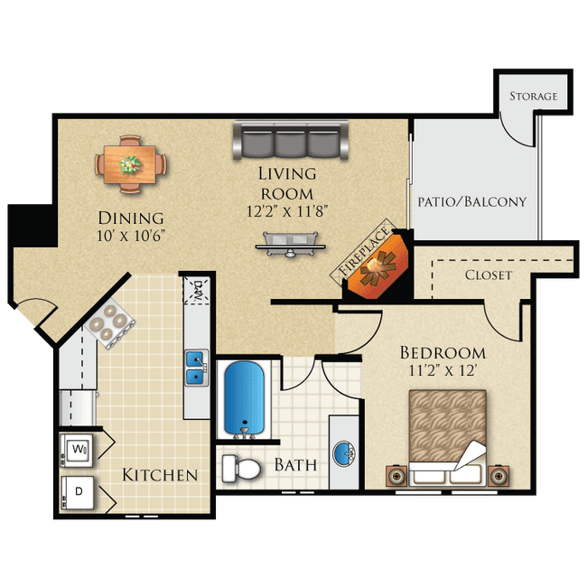 Unit 3073 3073 floor plan