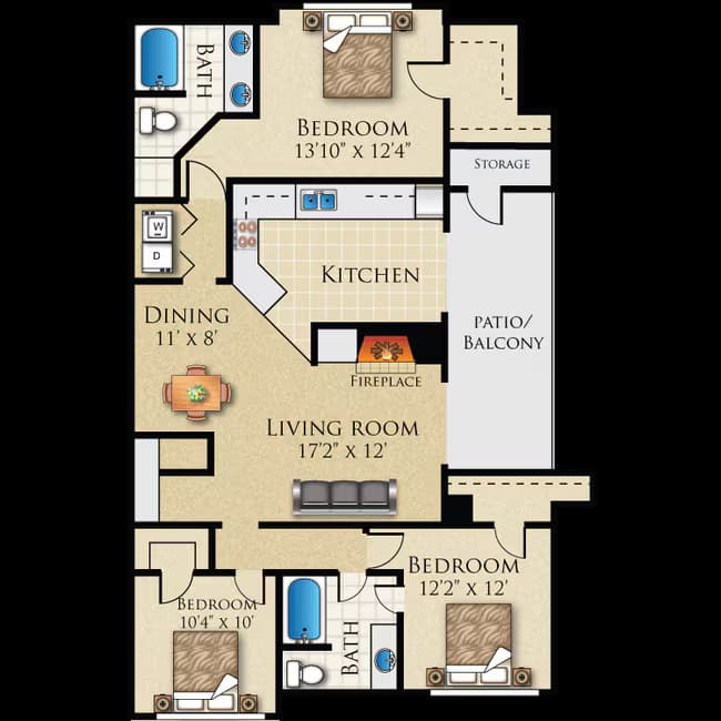 Unit 4062 4062 floor plan