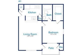 A1 1815 floor plan