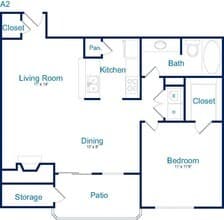 A2 1014 floor plan
