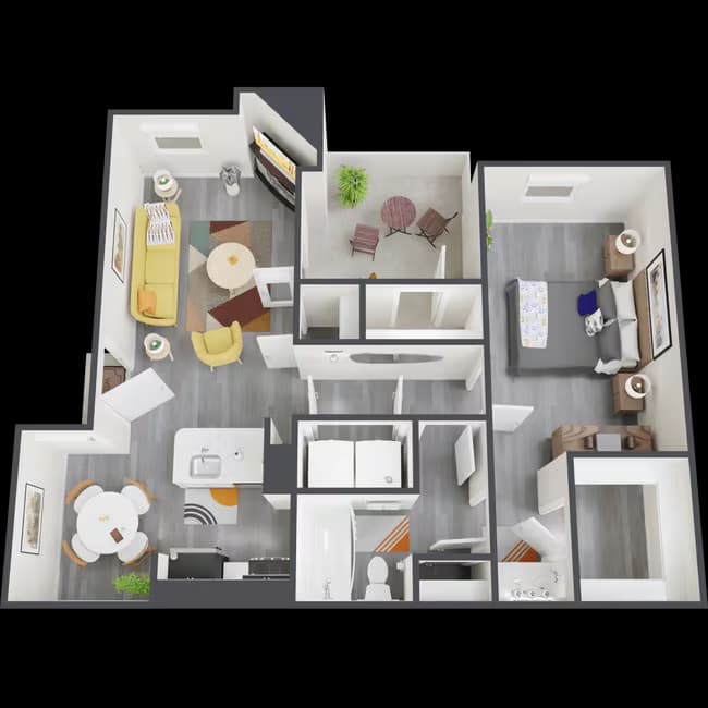 A2 floor plan