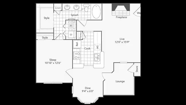 Motivate 8-821 floor plan
