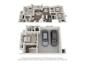Bordeaux Renovated 1307 floor plan