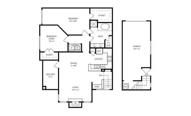 Chardonnay Renovated 4302 floor plan