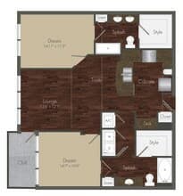 B2R 3027 floor plan