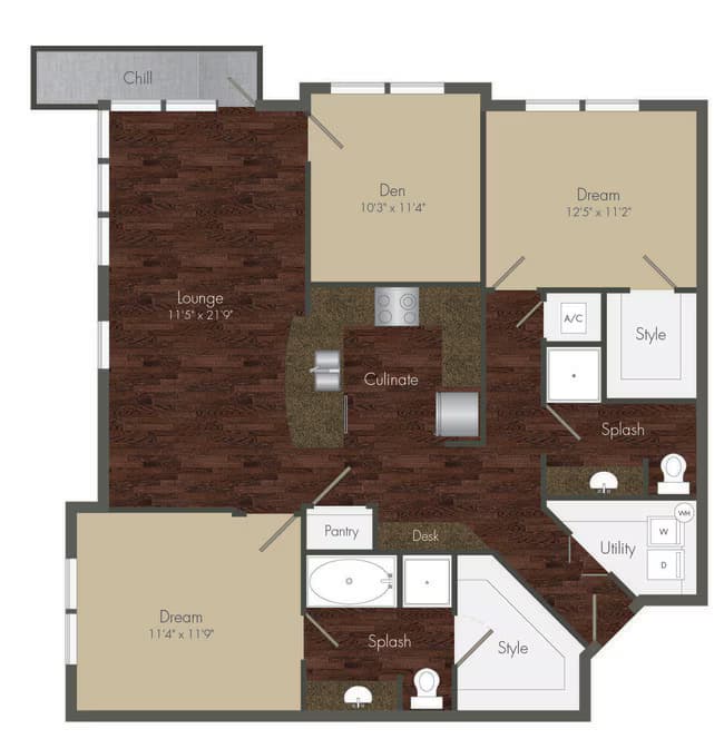 Unit 4031 4031 floor plan