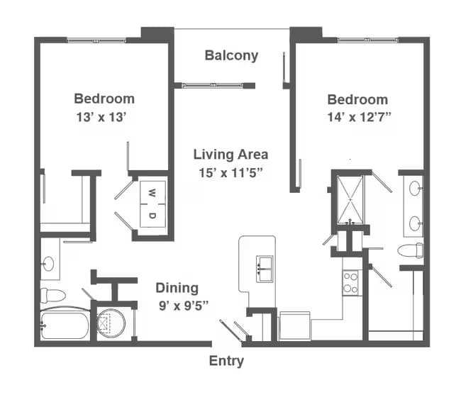 B1-1112 007-7316 floor plan