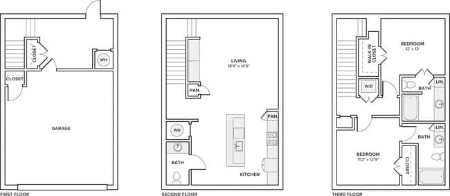 TH4 0-2504 floor plan