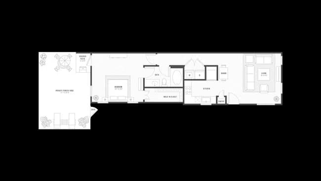 Unit Milo-4021 Milo-4021 floor plan