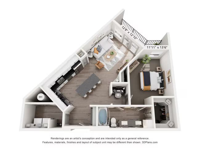 Unit 3210 3178 floor plan