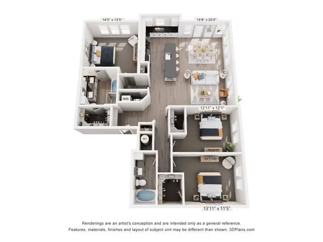 Unit 3126 3126 floor plan