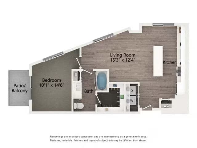 Unit 113 113 floor plan