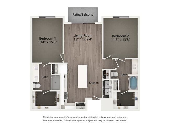 Unit 158 158 floor plan