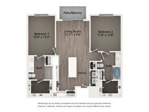 2A 358 floor plan