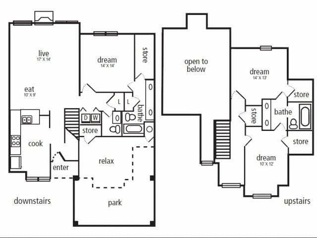Unit 1603 1603 floor plan