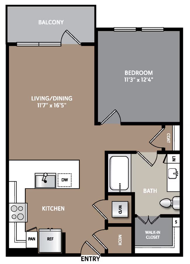 Unit 1850 1850 floor plan