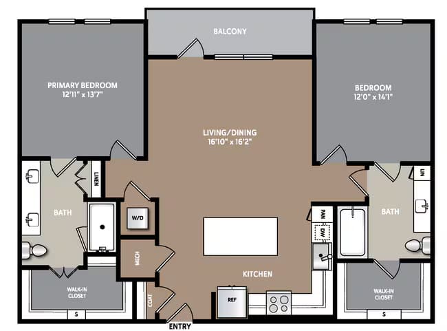 Unit 4510 4510 floor plan