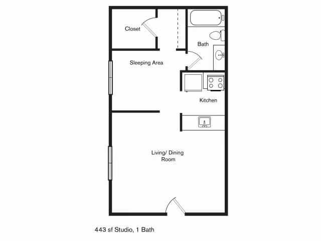 Unit 2211 2211 floor plan