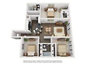 Doral 1505 floor plan