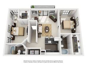 Laurel 1810 floor plan