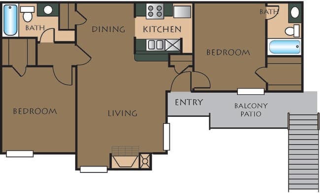 B2 FP 0254 floor plan