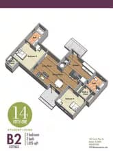 B2 ALL INCLUSIVE floor plan