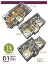 D1 ALL INCLUSIVE floor plan
