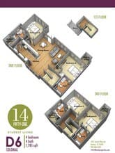 D6 ALL INCLUSIVE floor plan