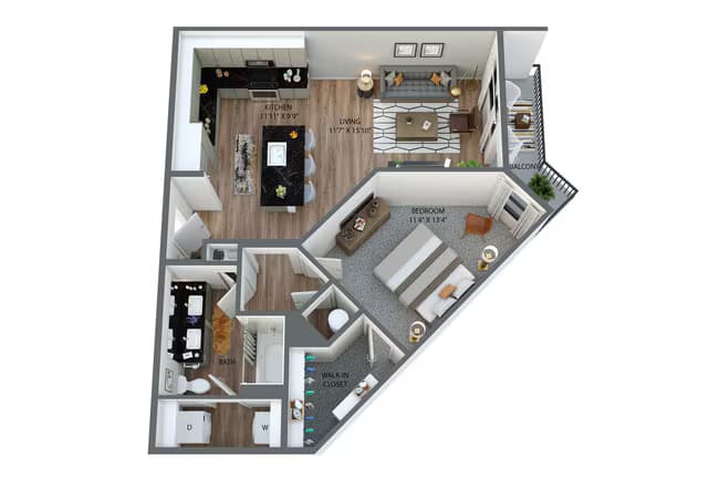 A3 Alt 1 129 floor plan