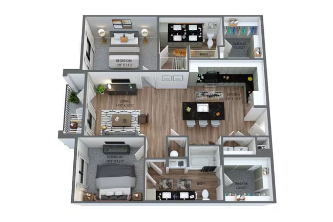 B2 319 floor plan