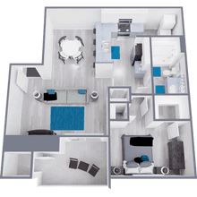 Unit 2701-1014 2607-513 floor plan