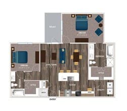B4 445 floor plan