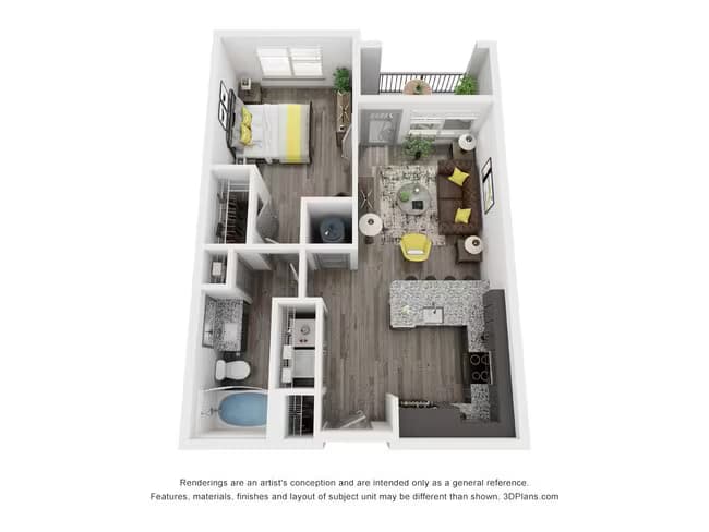 Unit 1325 1325 floor plan