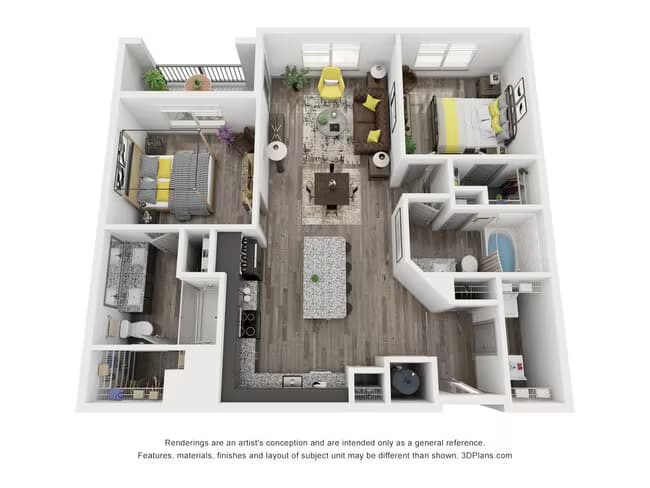 Unit 2401 2222 floor plan