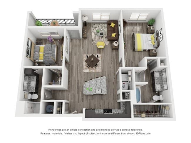 B2C 1338 floor plan